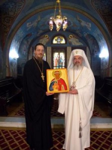  Father John Behr with Romanian Patriarch Daniel