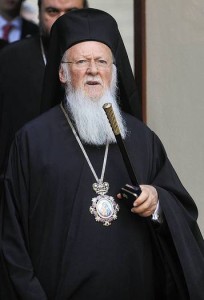 Ecumenical Patriarch Bartholomew of Constantinople is the leader of Orthodox Christians. (OZAN KOSE, AFP/Getty Images / May 11, 2013)