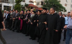2000 Christians march through the Jordanian capital 