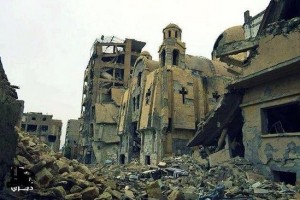 Church destroyed Syria
