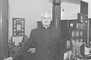 Rev. Mark Arey is the spokesman for the Greek Orthodox Archdiocese of America regarding St. Nicholas at Ground Zero.