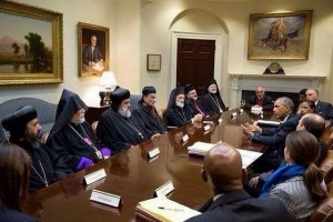 Middle East Patriarchs with President Obama
