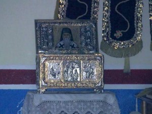 Rousakis says the sanctuary houses relics of the saints who gave the church its name. They are sacred objects, brought here from Greece, that serve as a link to martyrs murdered 550 years ago. (Photo: WTSP)