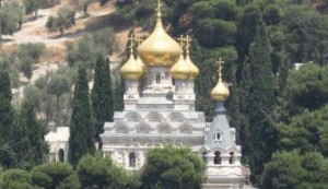 The Russian Orthodox Monastery of Saint Mary Magdalene. Photo by Screenshot