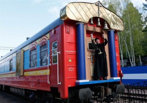 Russia Church Train