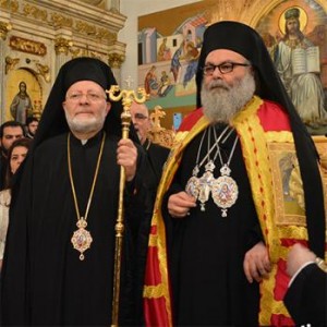 Metropolitan Joseph with Patriarch John X