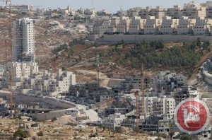 General view over the Israeli settlement of Har Homa