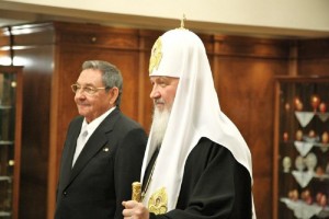 Raul Casto with Patriarch Kirill