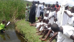 Mass Orthodox Christian Baptism in Rwanda