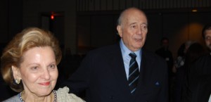 Michael Jaharis with his beloved wife Mary