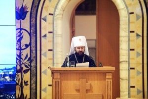 Metropolitan Hilarion, the chairman of Moscow Patriarchate’s Department for External Church Relations