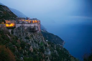 The Monastery of Simonopetra, Mt. Athos. Photo: Travis Dove / travisdove.com