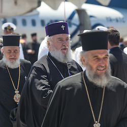 His Beatitude Patriarch of Romania Daniel, arrived to a warm reception in Chania airport in Crete. Patriarch Daniel and other Patriarchs of the Orthodox Church will be taking part in the Holy and Great Council.