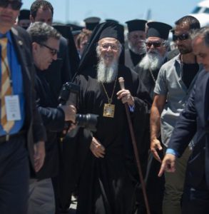 Ecumenical Patriarch Bartholomew landed in Crete for the Holy and Great Council, despite a pullout by Russia at the last moment.