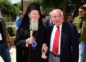 Peter Marudas with His Holiness, Ecumenical Patriarch Bartholomew