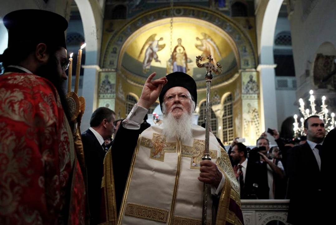 Patriarch Bartolomew: making moves into Ukraine. Shutterstock